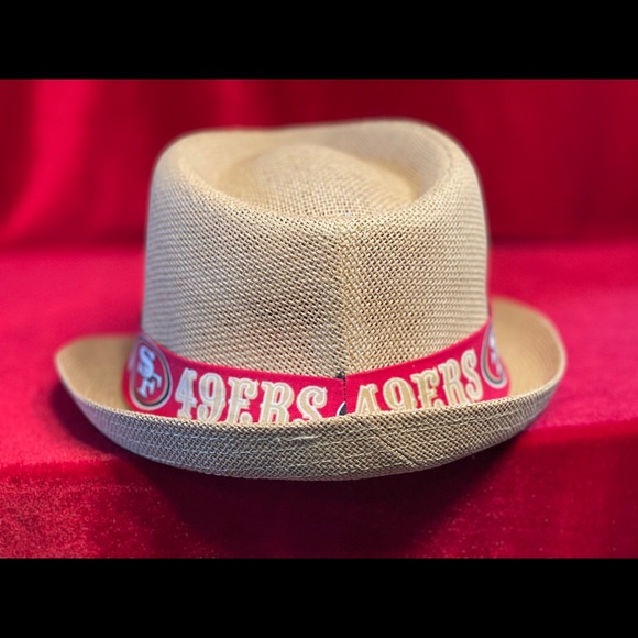 San Francisco 49ers tan fedora display picture 1